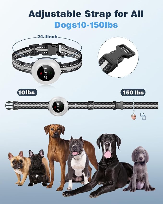 2-in-1 Dog Shock Collar & Dog Bark Collar - Image 6