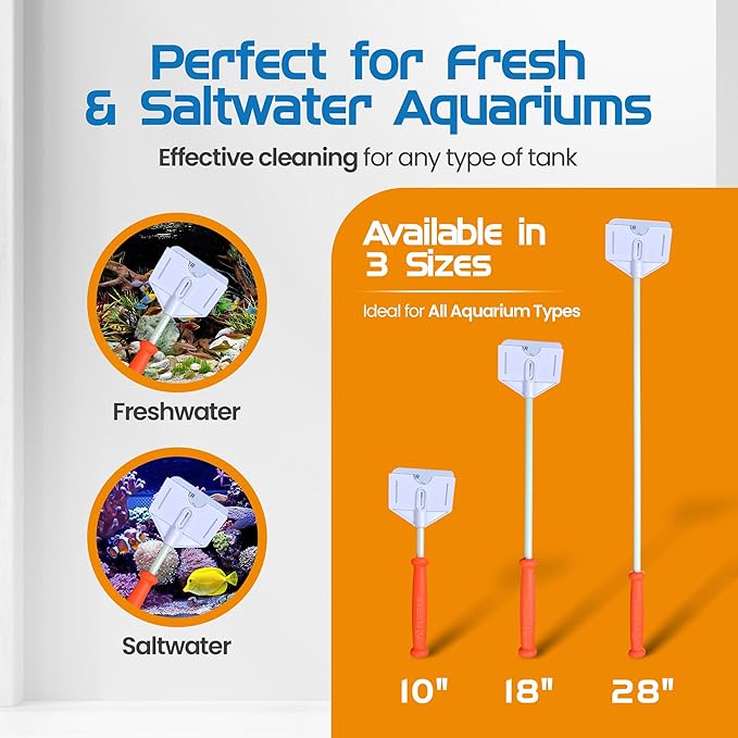 FLIPPER Platinum Hand Algae Scraper – Aquarium Glass and Acrylic Cleaner - Image 5