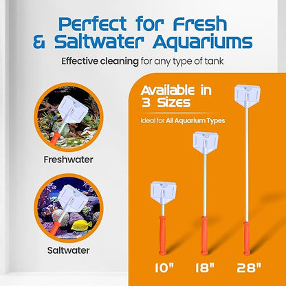 FLIPPER Platinum Hand Algae Scraper – Aquarium Glass and Acrylic Cleaner - Image 5