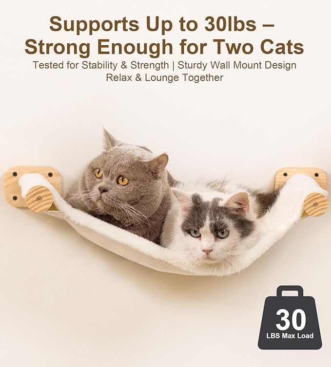 Cat Wall Hammock Shelves, Dual-Sided Cat Bed - Image 5