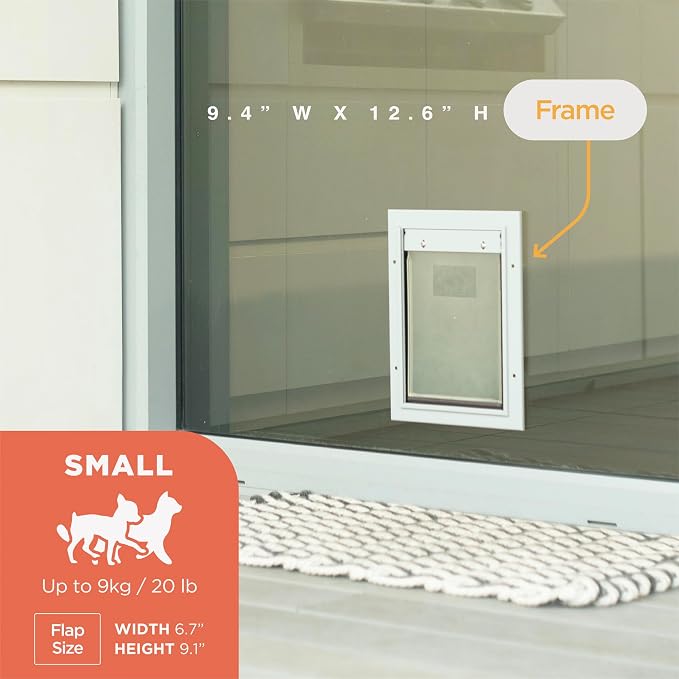 Hakuna Pets Deluxe Aluminum Pet, Cat and Dog Door - Image 3