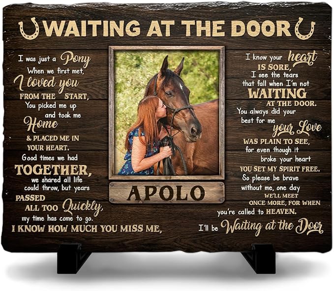 Custom Horse Memorial Stone by KILYHOME