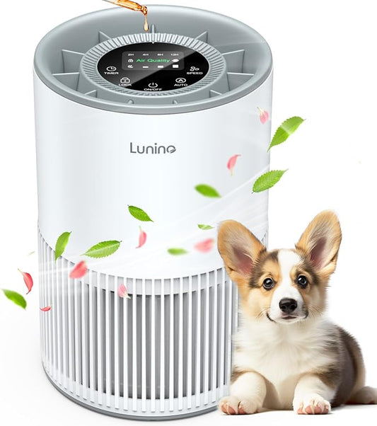 Air Purifiers for Home Large Room up to 1200ft², LUNINO H13 True HEPA Air by LUNINO