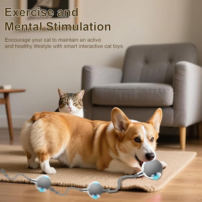 Interactive Cat Toy Ball, Smart Interactive Cat Toys, Smart Cat Toy - Image 7