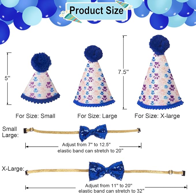 ADOGGYGO Boy Dog Birthday Bandana & Bow Set - Image 5