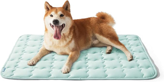 Bedsure Cooling Mat for Large Dogs – 35x23 Thin Washable Cooling Pet Pad for by BEDSURE