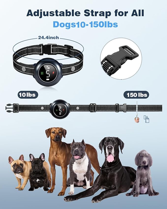 2-in-1 Dog Shock Collar & Dog Bark Collar - Image 6