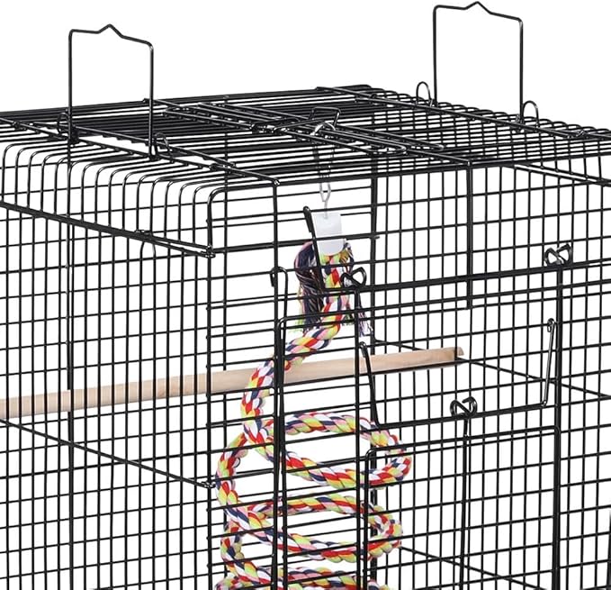 Yaheetech Open Play Top Travel Bird Cage - Image 5