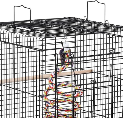 Yaheetech Open Play Top Travel Bird Cage - Image 5