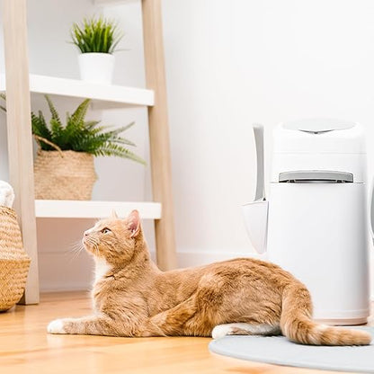 Litter Genie Style Pail Cat Litter Box Waste Disposal System - Image 12