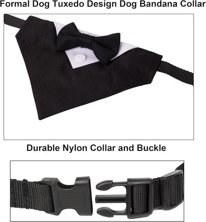 ADOGGYGO Formal Dog Tuxedo, Wedding Dog Collar - Image 4