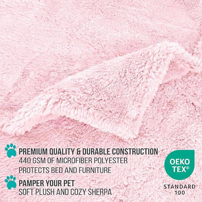 PetAmi Fluffy Waterproof Dog Blanket - Image 4