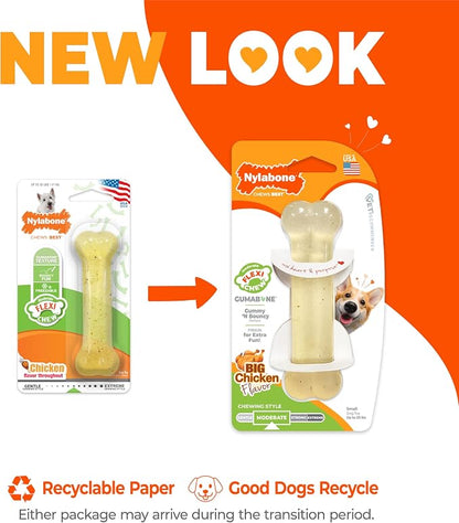 Nylabone Original Bone Flexi Chew Toy - Image 4