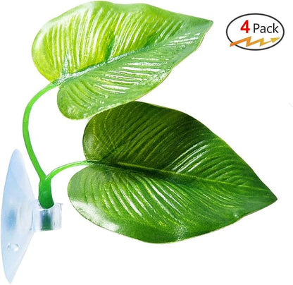 CousDUoBe 4 Pack Betta Fish Leaf Pad Improves Betta's Health by Simulating The - Image 8