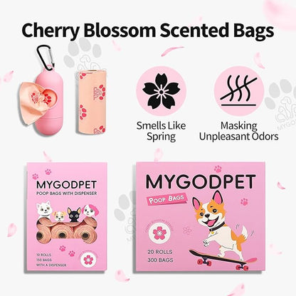 Dog Poop Bags Rolls with Dispenser 150 Count Biodegradable Poop Bags - Image 6