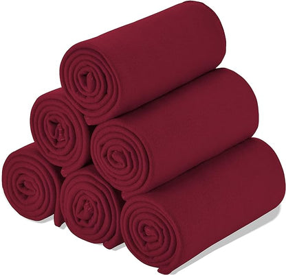 Fleece Throw Blanket Set Bulk for Travel Kids Outdoor Wedding Pet by SPEICALGLORY