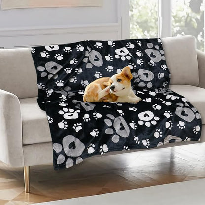 Dog Blanket, Soft Fleece Dog Blankets by Gowyeg