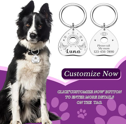 Goth Cat Tags Personalized Halloween Gifts - Image 3
