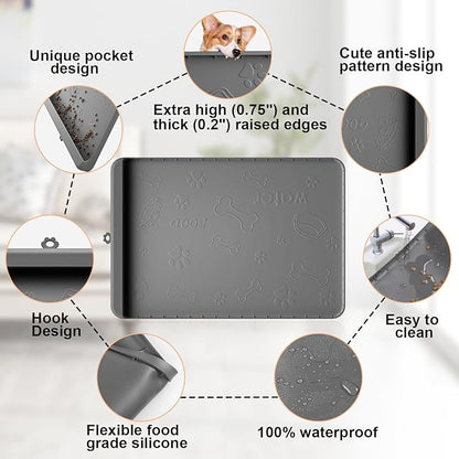 Dog Food Mat - Silicone Dog Mat - Image 7