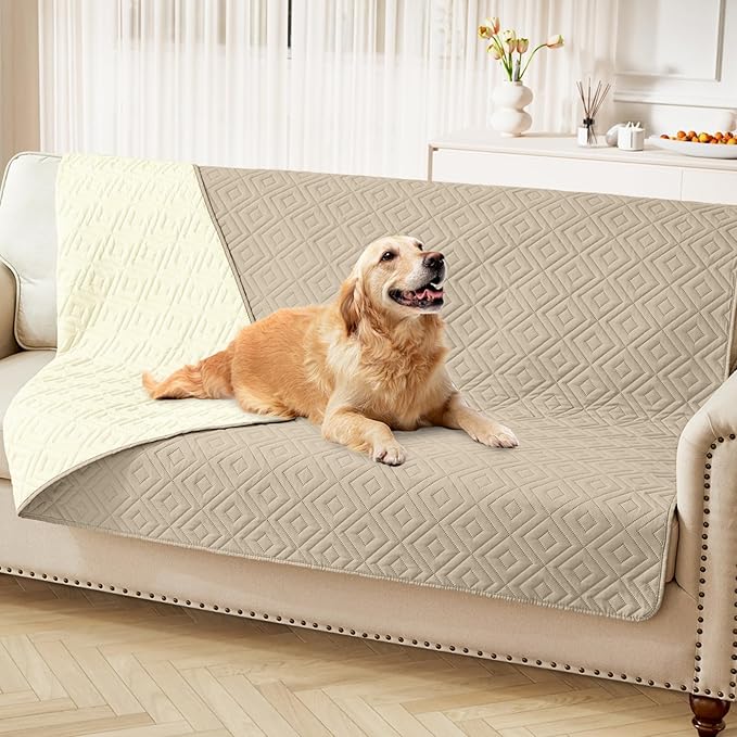 hyha Waterproof Dog Blanket, Soft Pet Bed Blankets, Waterproof Sofa Couch Cover by hyha