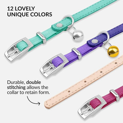 CollarDirect Leather Cat Collar - Image 5