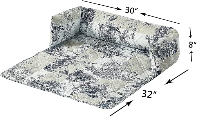 Brilliant Sunshine Quilted Calming Dog Bed Mat, Removable Washable Cover - Image 4
