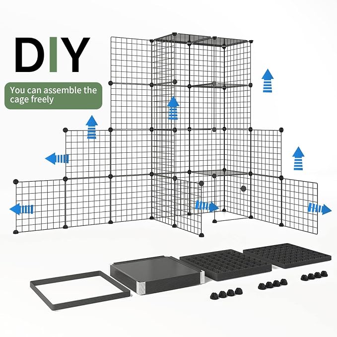 Oneluck 69 Inch Catio Outdoor Cat Enclosure - Image 7