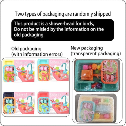 kathson Bird Bathtub, Parrot Shower Box, Automatic Parakeet Bathtub - Image 8