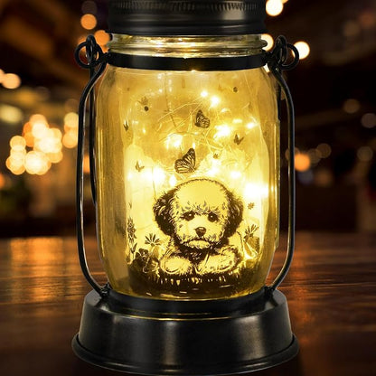 kyoryuger Bichon Dog Gifts for Women/Men Bichon Frise Solar Lanterns Birthday - Image 9