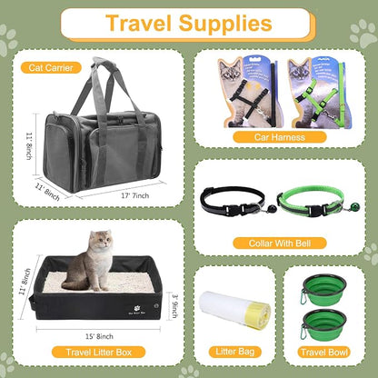 Cat Starter Kit 37pcs Essentials & Supplies Gift - Image 5