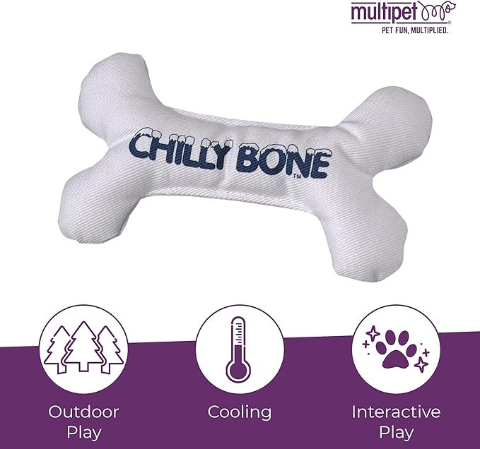Multipet Chilly Bone Dog Toy - Image 3