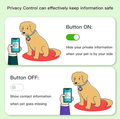 ESA Dog Tag, QR Code Dog Tag, Modifiable Free Pet Online Profile, Scannable QR - Image 6
