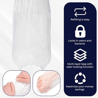 Diaper Pail Refill – Universal for Diaper Disposal Systems | Refill Your Empty - Image 2