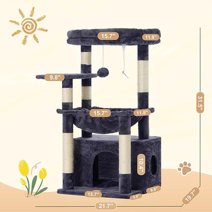 Heybly Cat Tree, Kitten Tower - Image 6