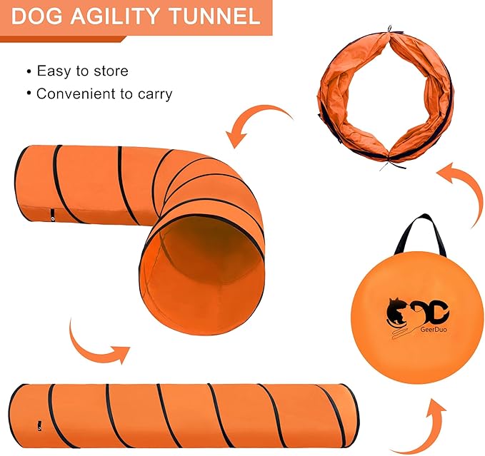 Dog Agility Tunnel, Dog Agility Equipment, Dog Agility Training - Image 3