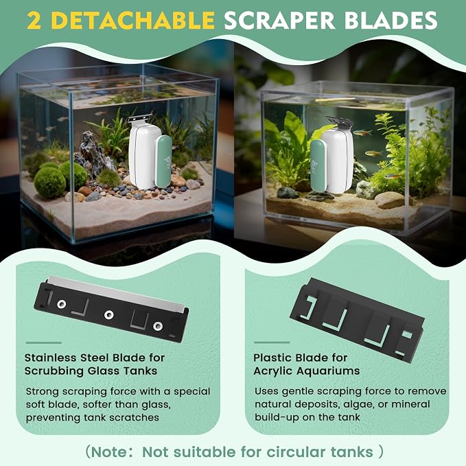 AQQA Aquarium Magnet Glass Cleaner - Image 5