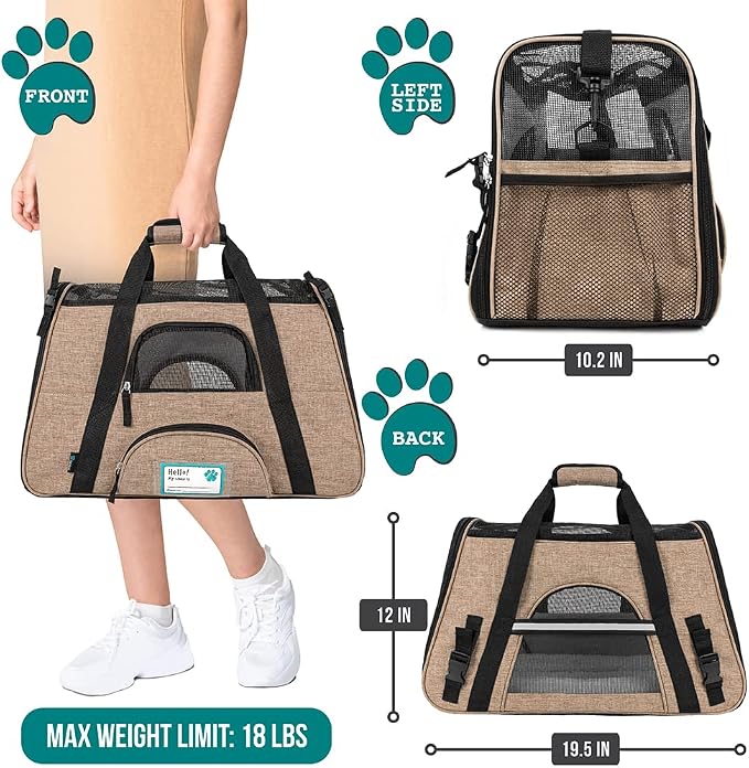 PetAmi Airline Approved Pet Carrier - Image 2