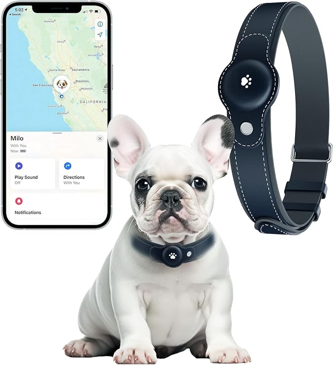 BONSO 2-in-1 GPS Tracker for Dogs: Smart Collar by BONSO