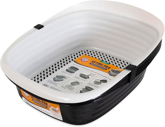 Arm & Hammer Large Sifting Litter Box Scoop Free Cat Litter Tray by ARMHAMMER