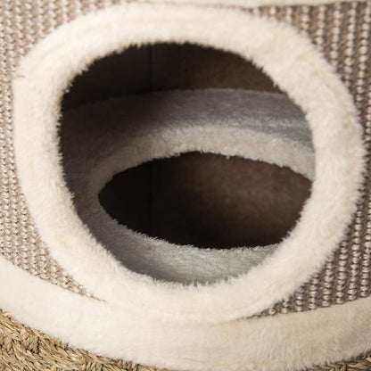PawHut 28 Inch Cat Condo, 3 Story Cat Hideaway - Image 9