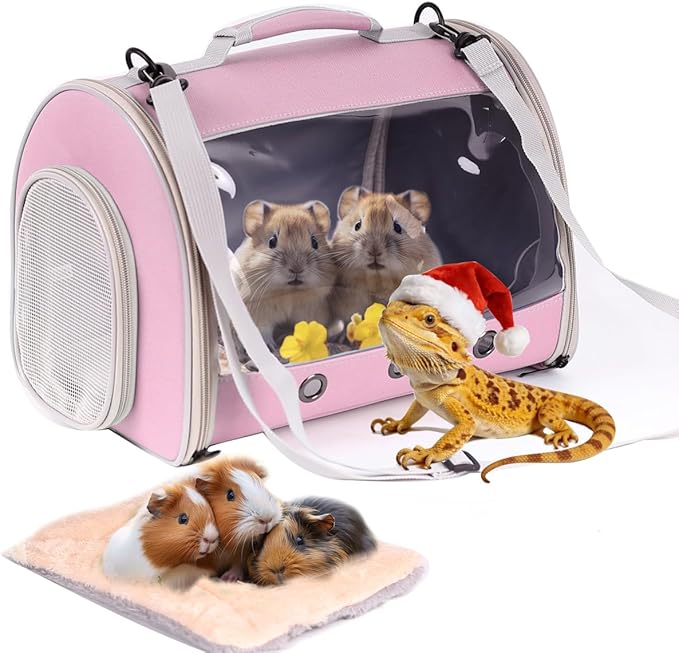 Lizard Travel Carrier Backpack, Guinea Pig Backpack Carrier, Space Capsule by WEVONIGU