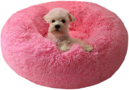 BODISEINT Modern Soft Plush Round Pet Bed by BODISEINT