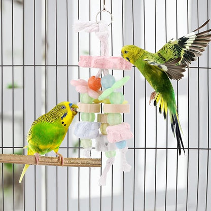 Hypeety Bird Calcium Teeth Grinding Stone Chew Treats Toy Beak Buffer Stone - Image 5