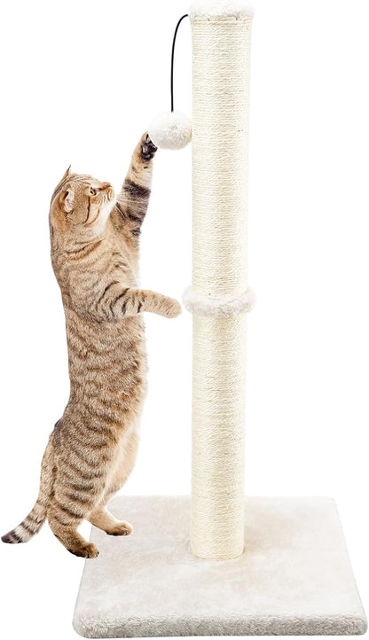 Dimaka 29" Height Tall Cat Scratching Post, Claw Scratcher by DIMAKA