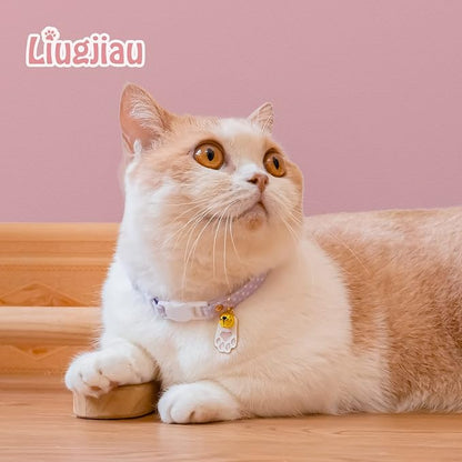 2 Pack Cotton Breakaway Cat Collar - Image 5