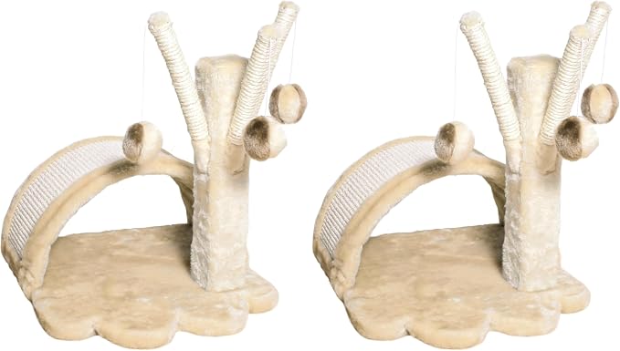 TRIXIE Tavira 15.4-in Cat Tree for Kittens, Sisal Cat Scratcher, Soft by TRIXIE