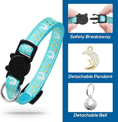 4 PCS Breakaway Cat Collars - Image 5