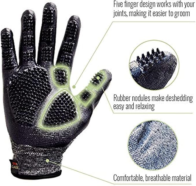 Otis and Claude Pet Grooming Gloves - Image 7
