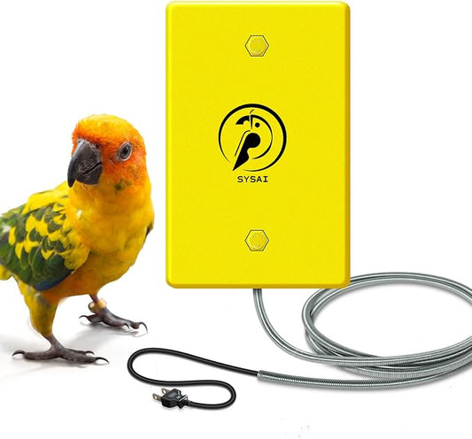 SYSAI Snuggle-Up Bird Warmer for Small Exotic Birds Like Parakeets or by SYSAI