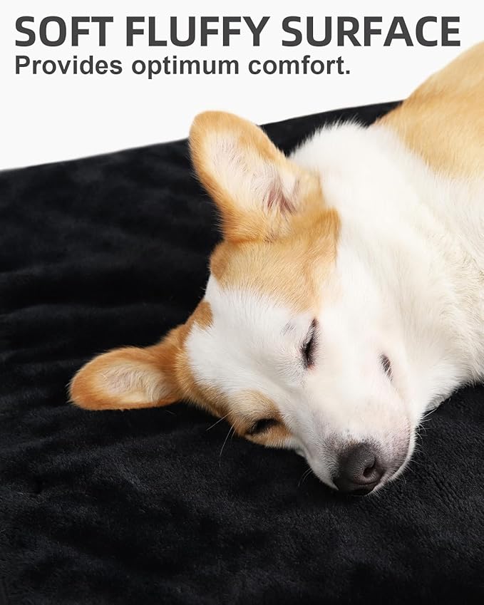 KSIIA Orthopedic Dog Bed Crate Waterproof Pet Mats - Image 3